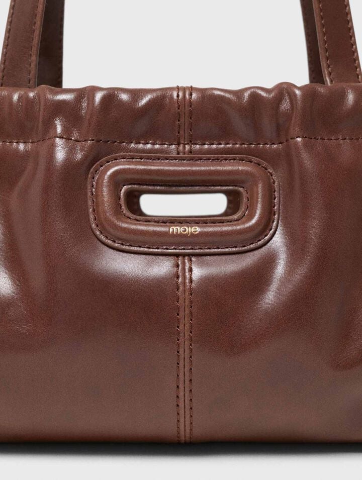 Milpli Gazette en cuir vintage