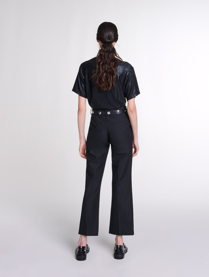 Tee-shirt lamé
