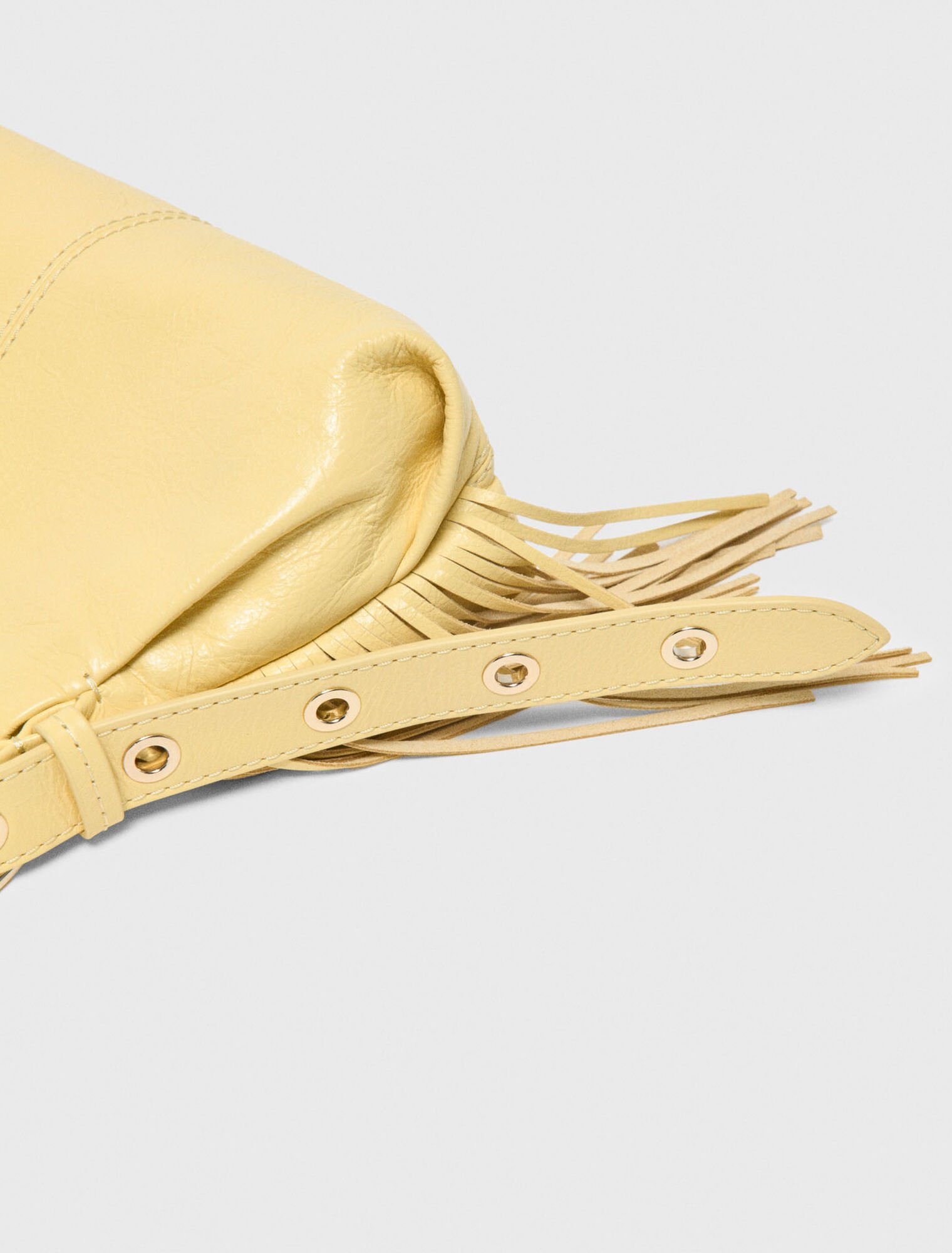 Sac Miss M mini cuir craquel&eacute; mat