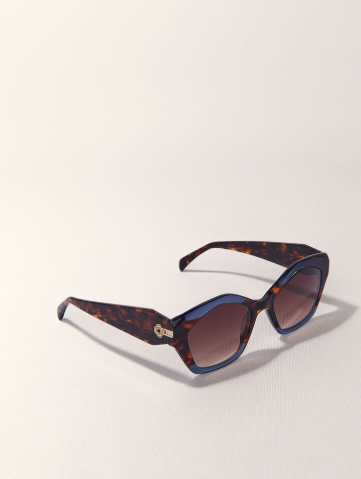 Lunettes cat eye en acétate