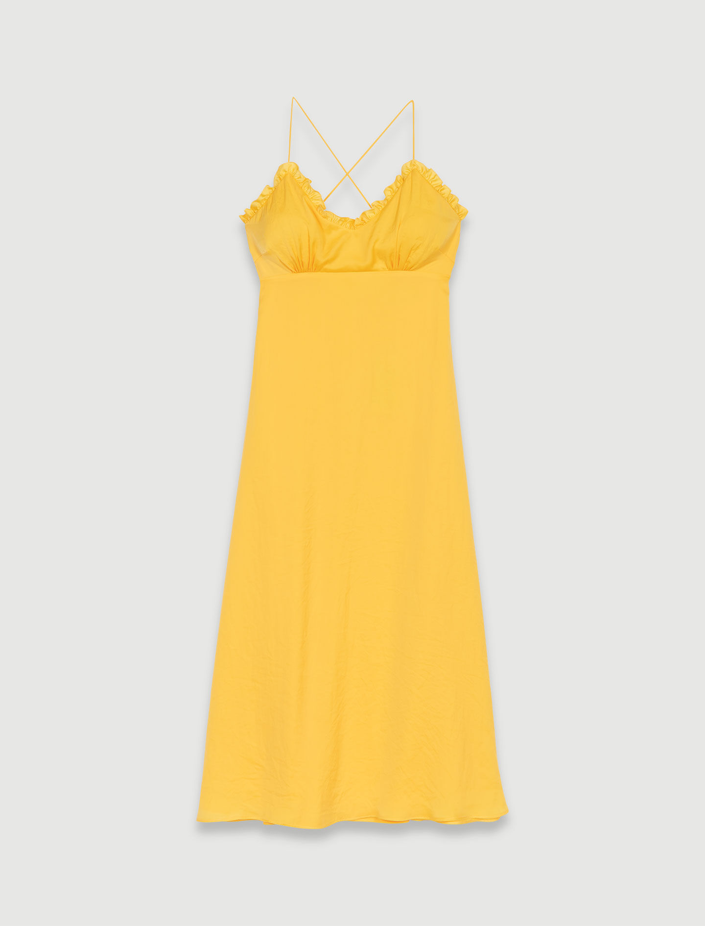 Robe longue a bretelles Robes Maje