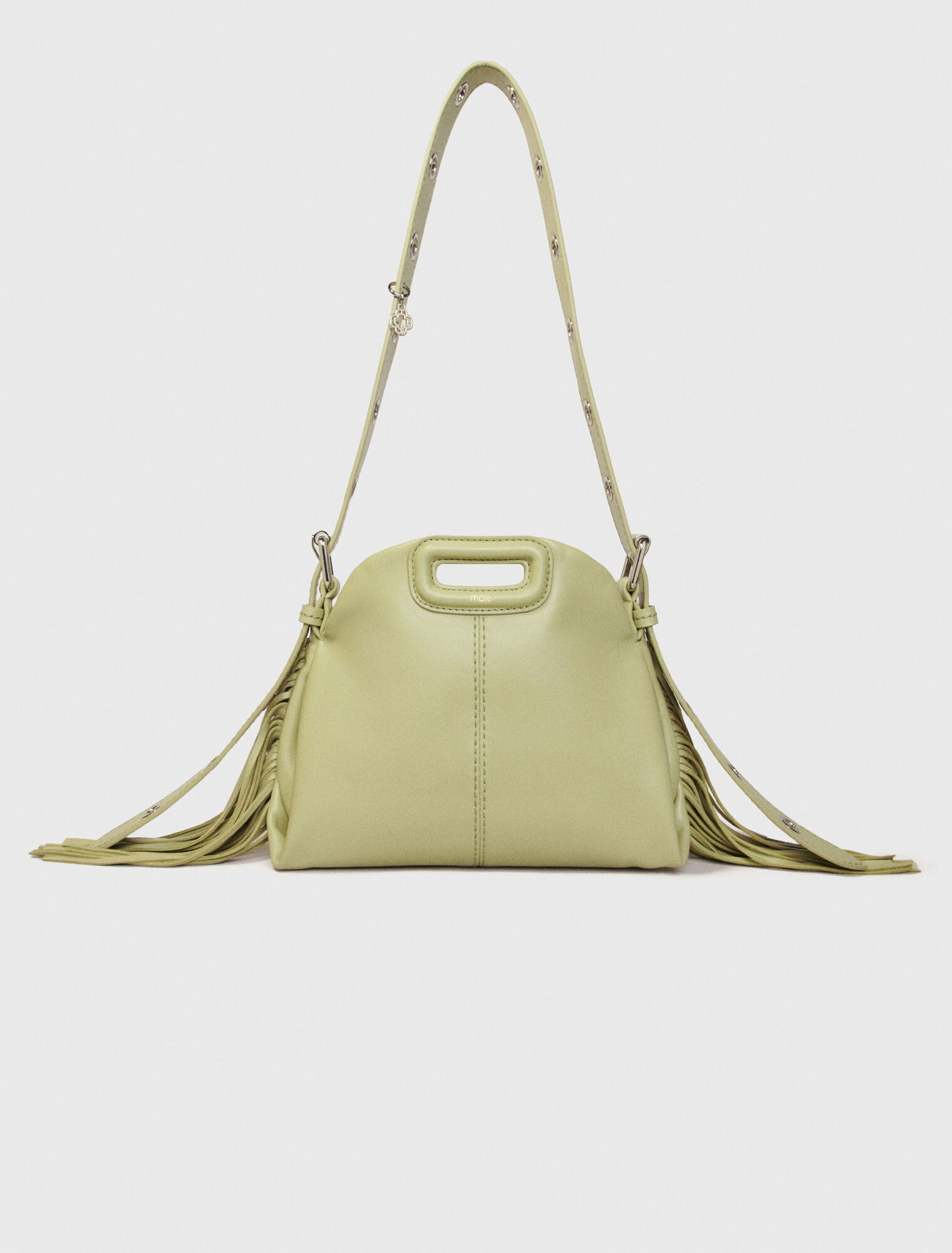 Sac Miss M mini en cuir lisse