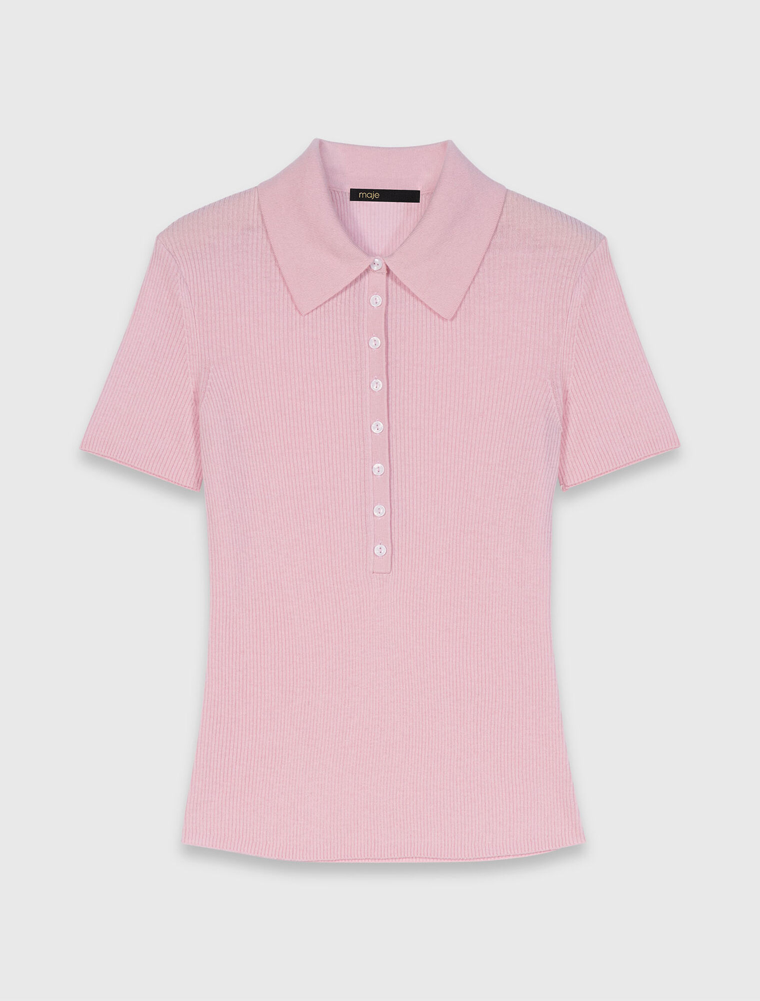 Pull c&ocirc;tel&eacute; &agrave; col polo