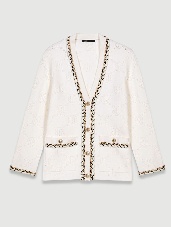 Cardigan en maille Clover