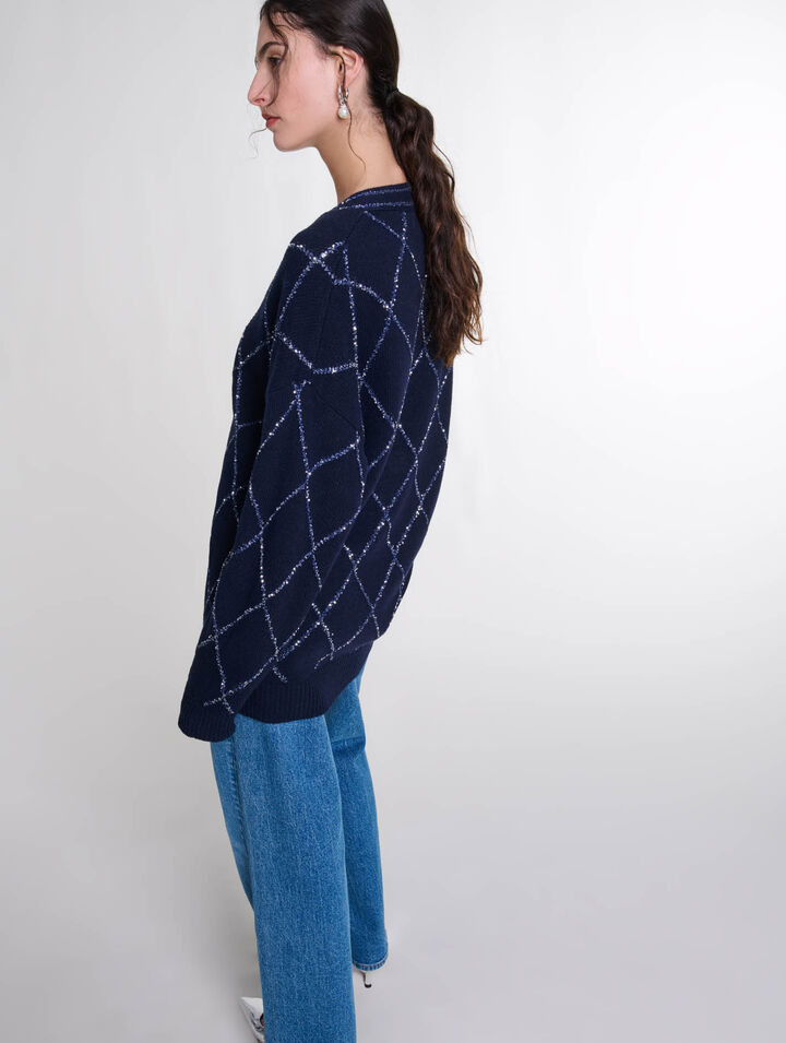 Cardigan long en laine