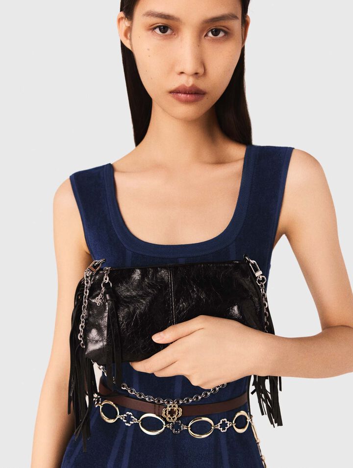 Pochette Miss M pouch en cuir vernis
