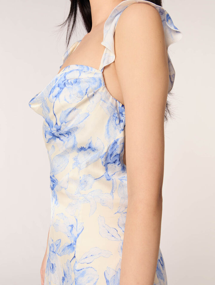 Robe courte imprimée