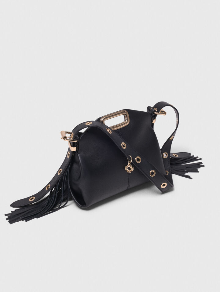 Sac Miss M mini à poignée dorée