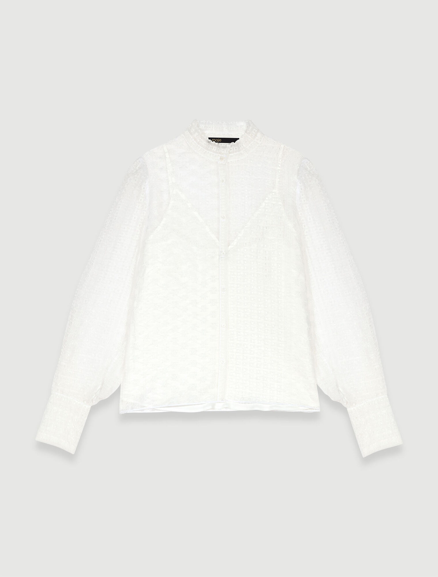 Chemise transparente