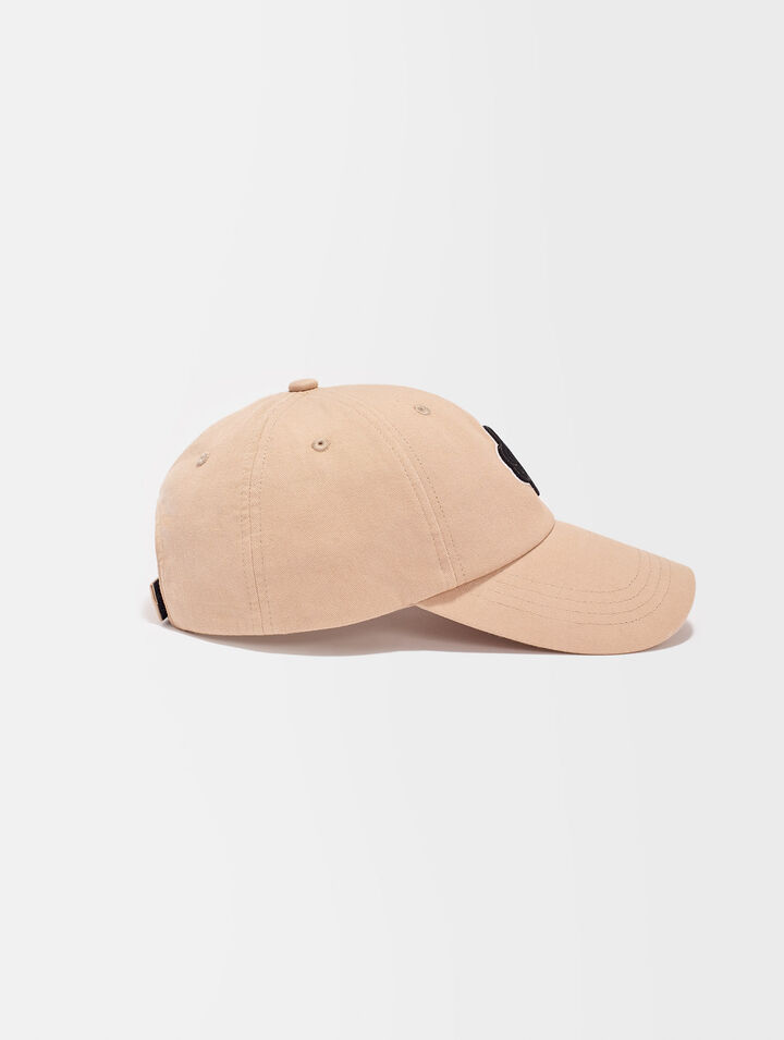 Casquette en coton à logo Clover