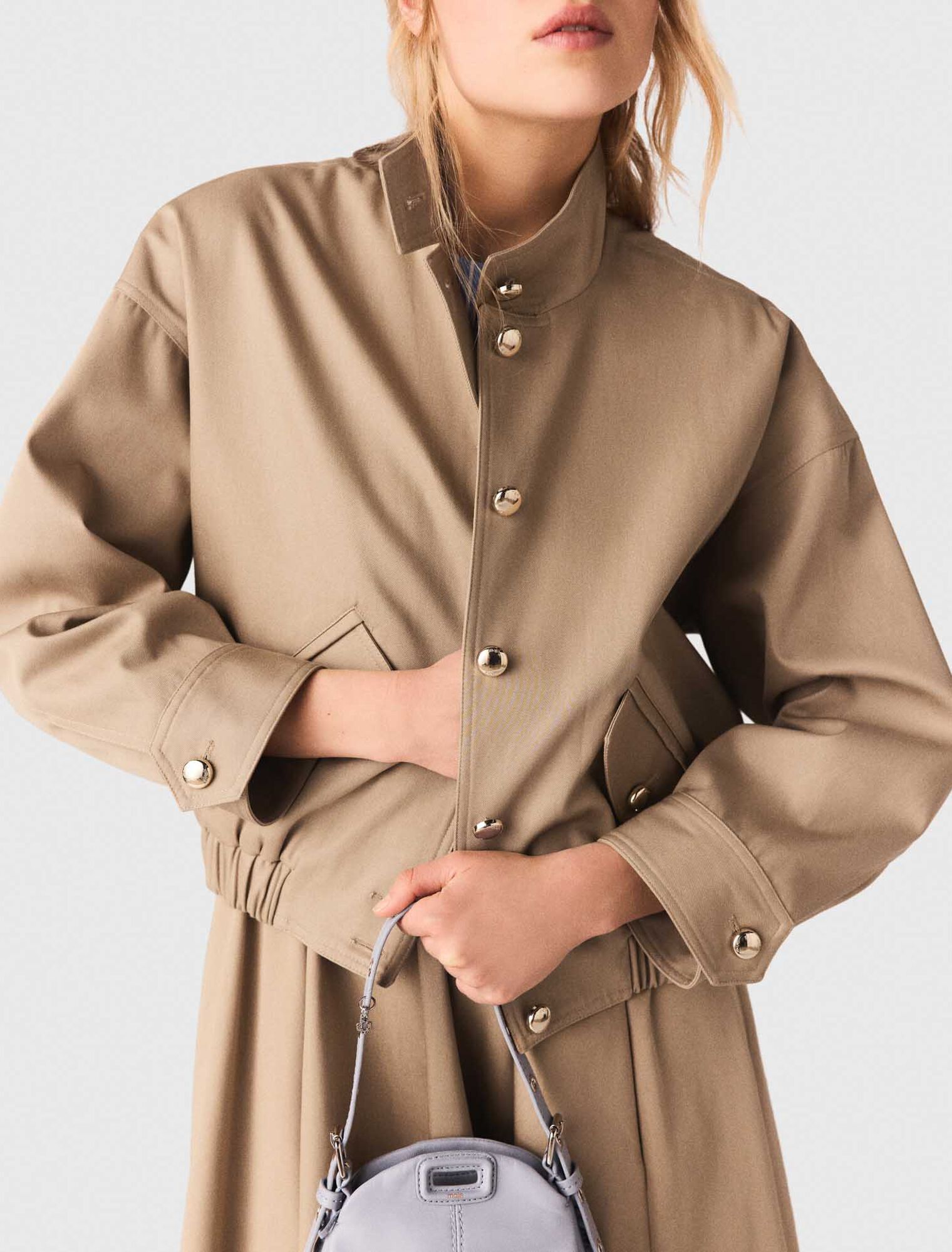 Blouson bomber en coton