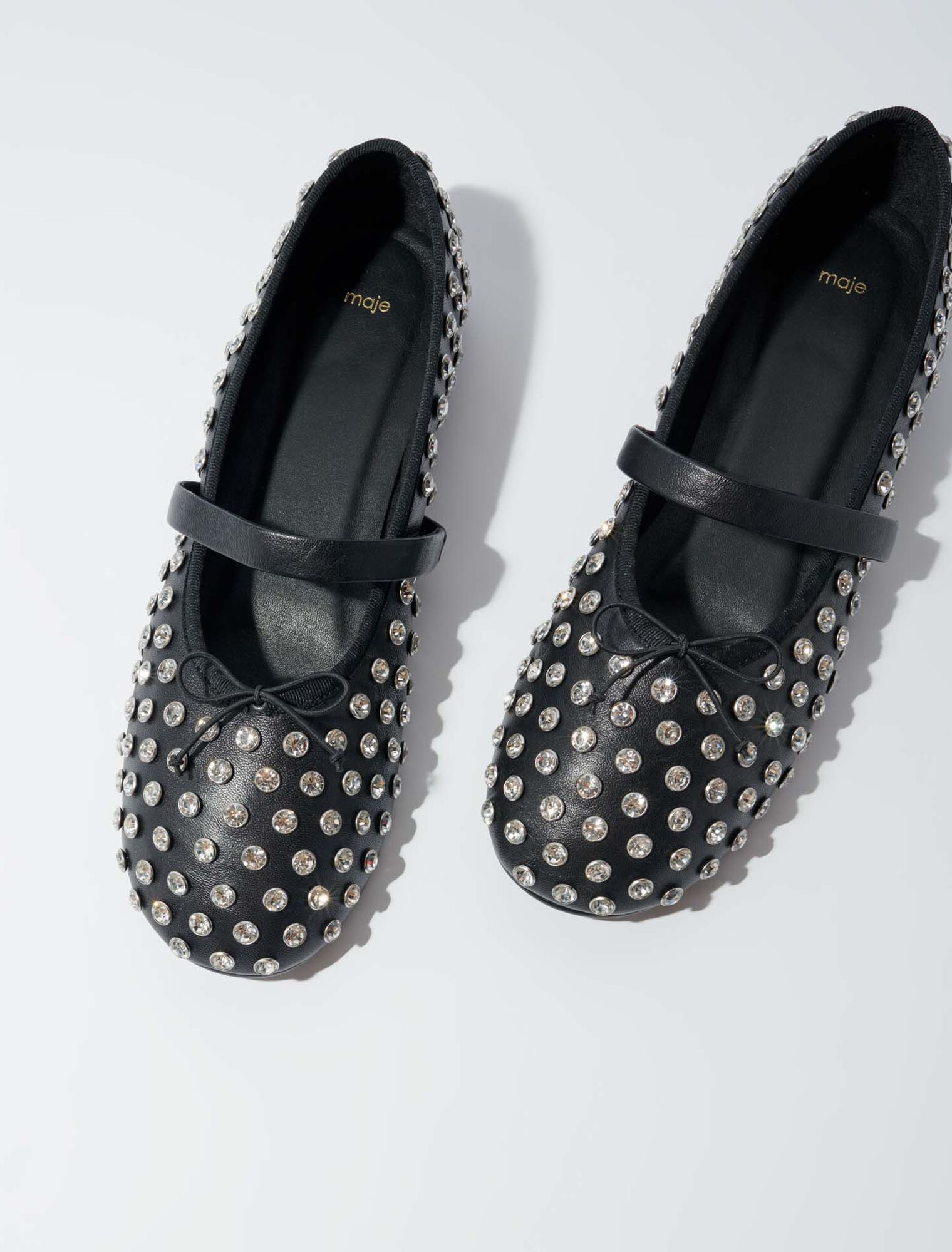 Ballerines ornées de strass