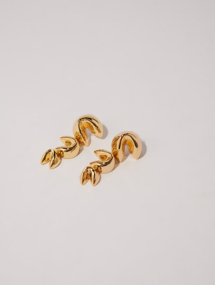 Boucles d'oreilles fortune cookie