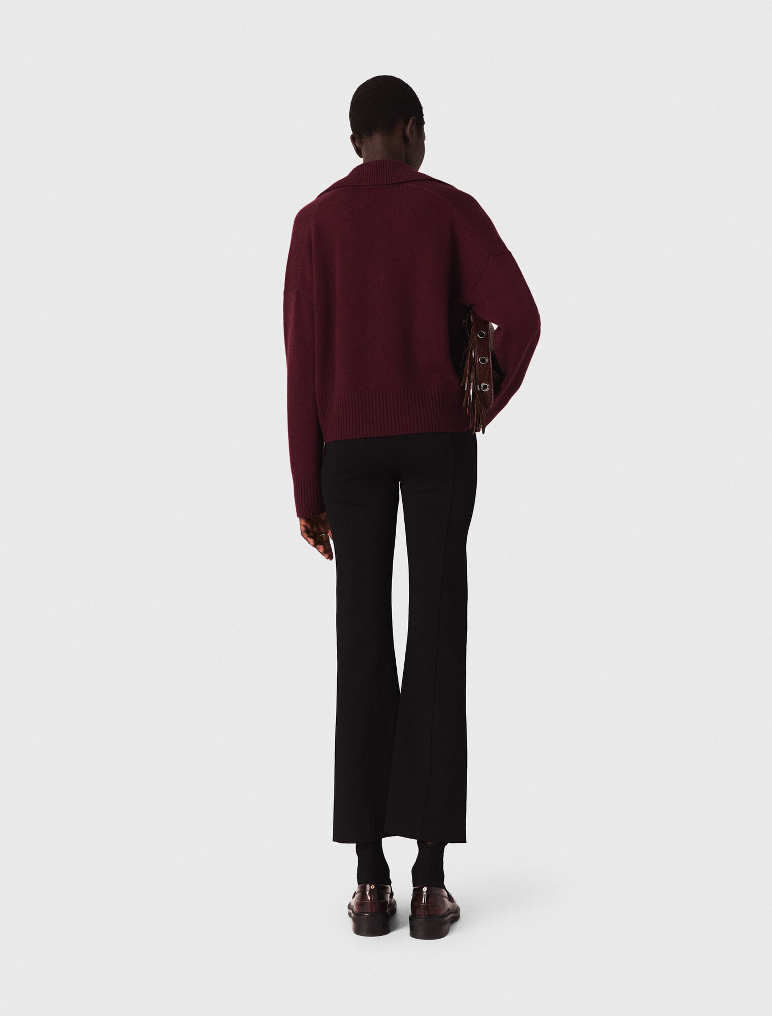 Pantalon fendu