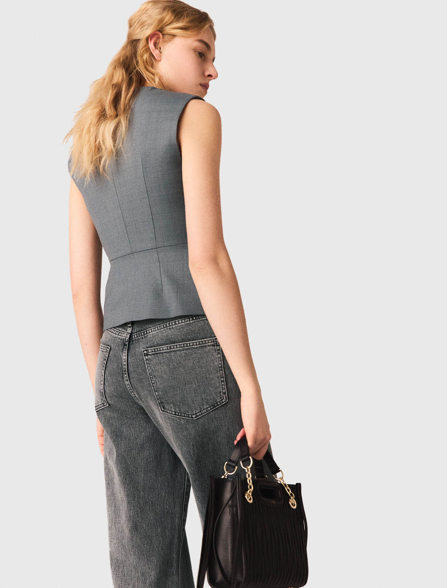 Veston de tailleur &agrave; boutons bijoux