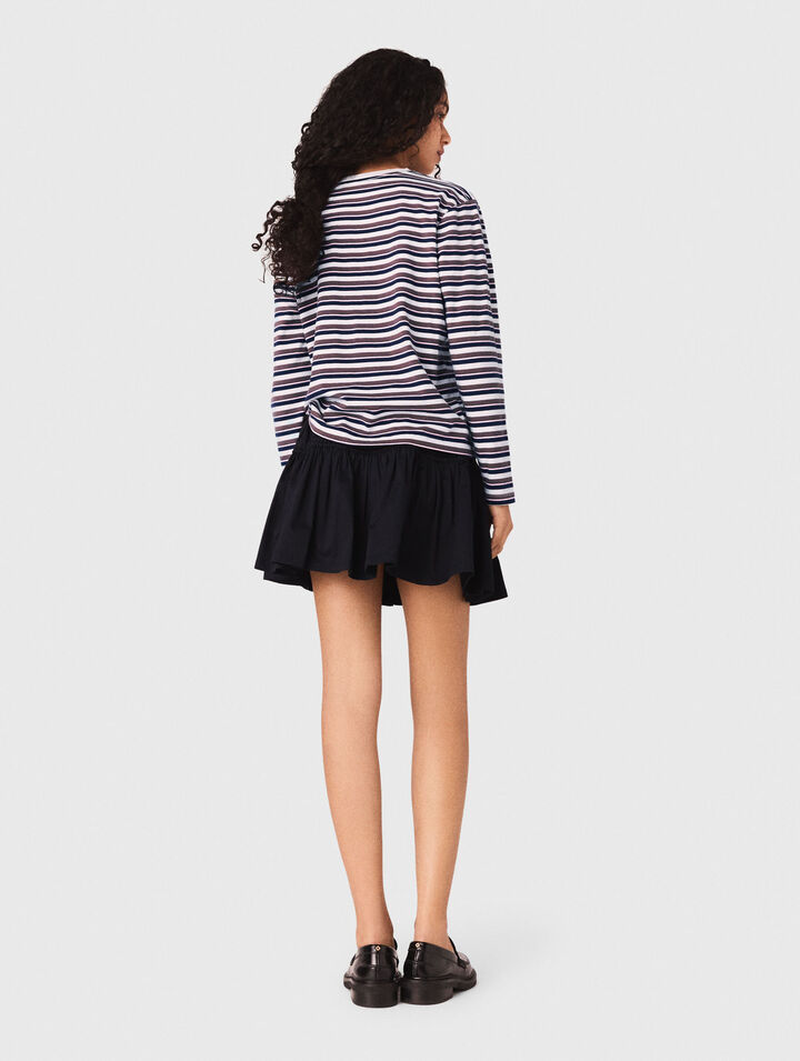 Tee shirt &agrave; rayures