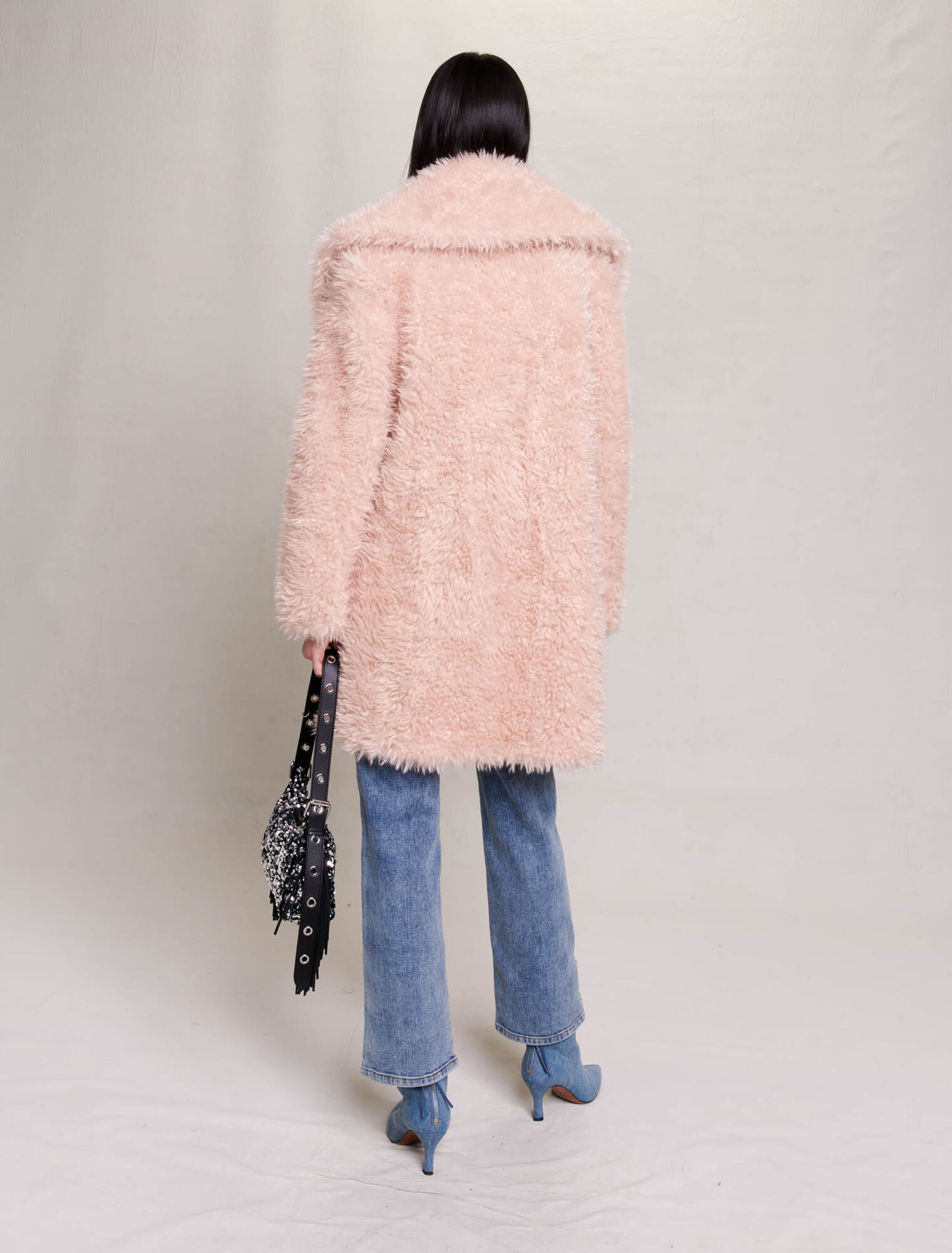 Manteau en fausse fourrure