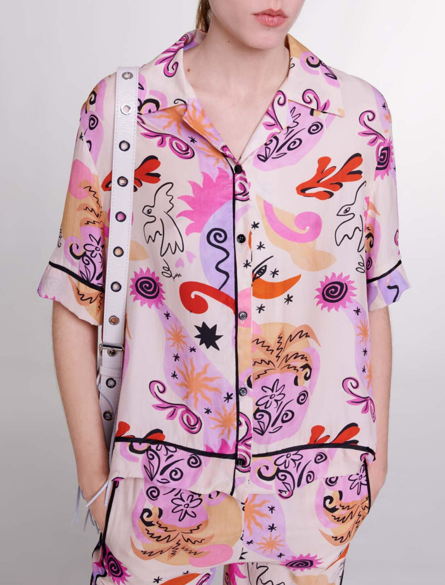 Chemise en soie