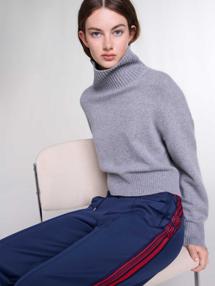 Pantalon à bandes