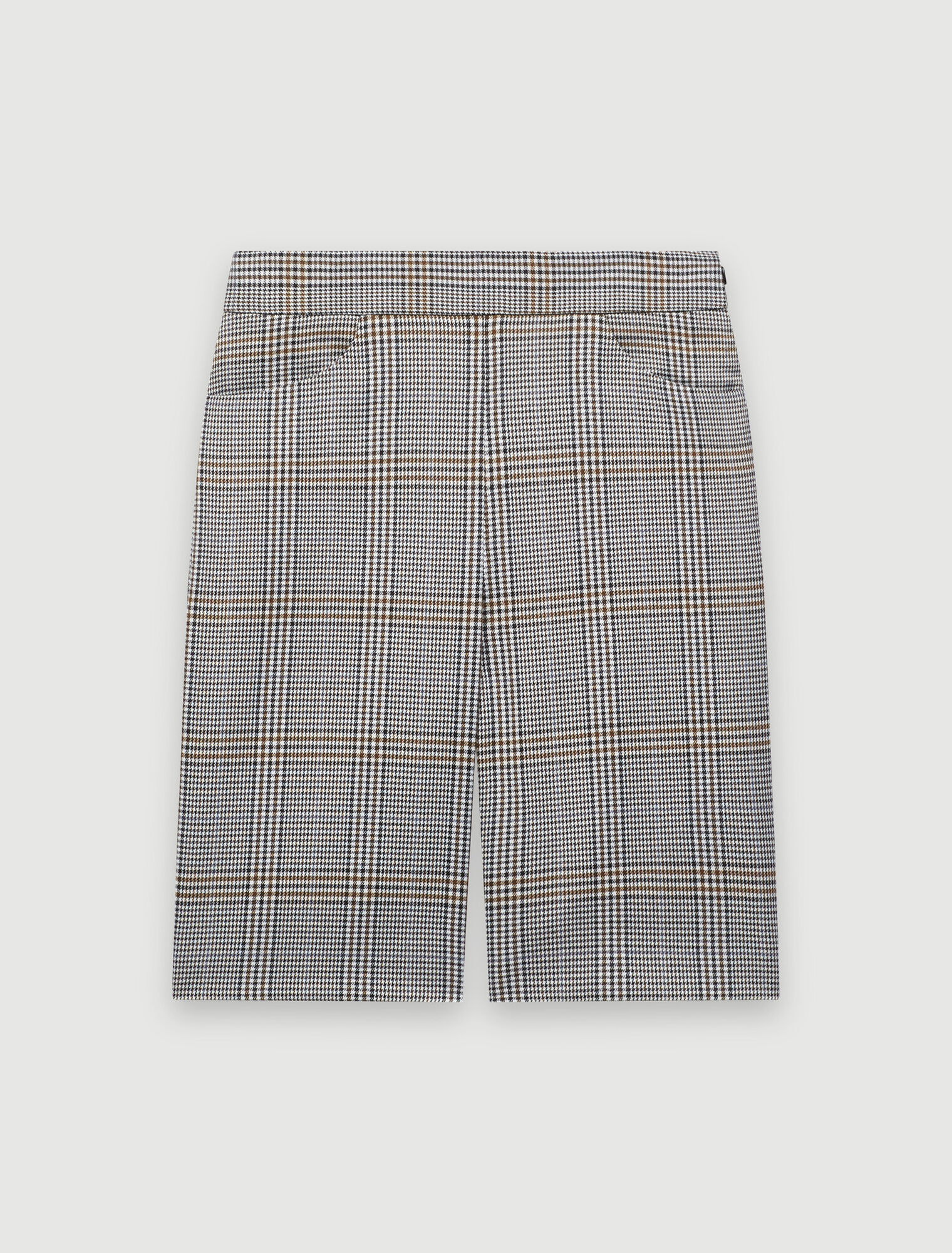 Short façon cycliste à carreaux