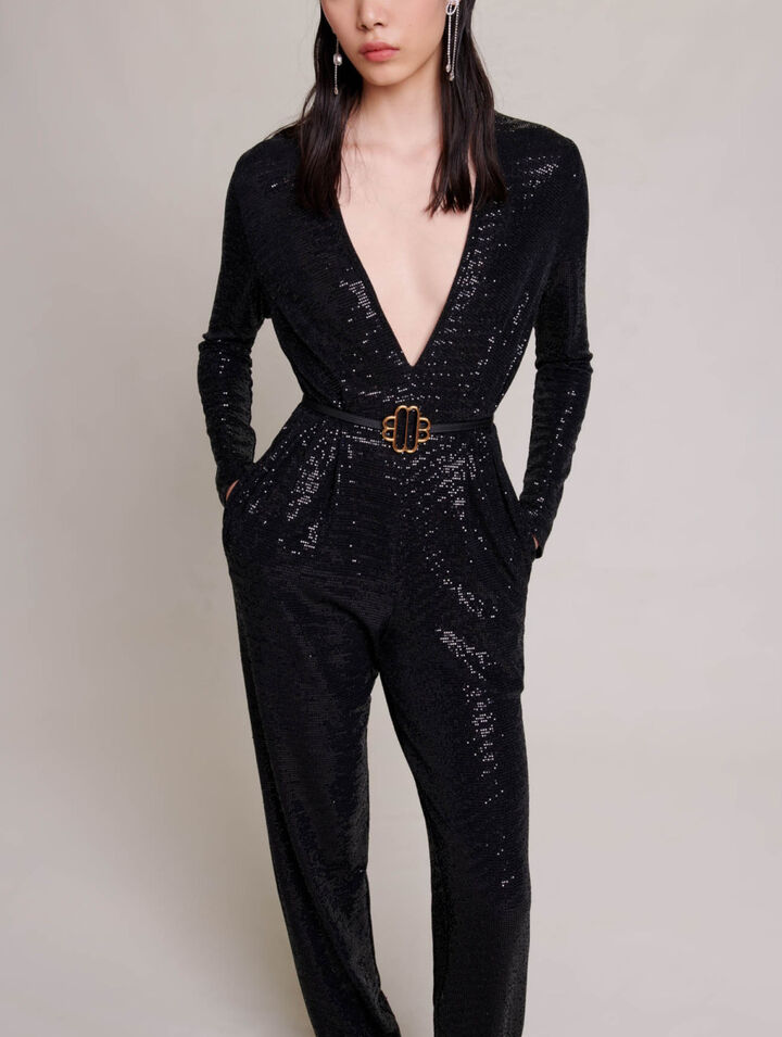 Combinaison pantalon sequins