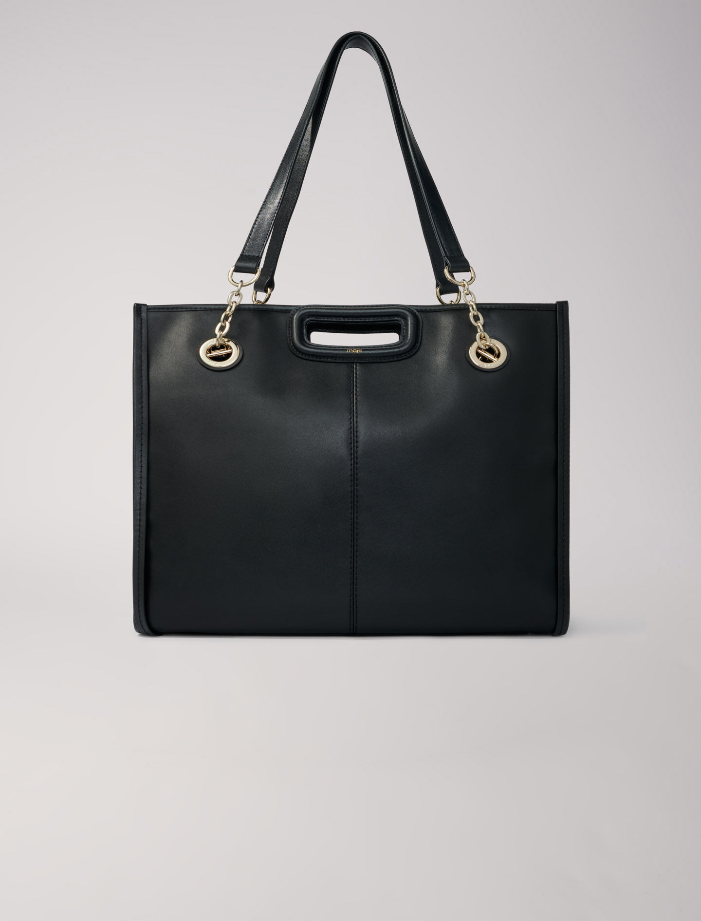 Cabas en cuir Cabas Paniers Maje