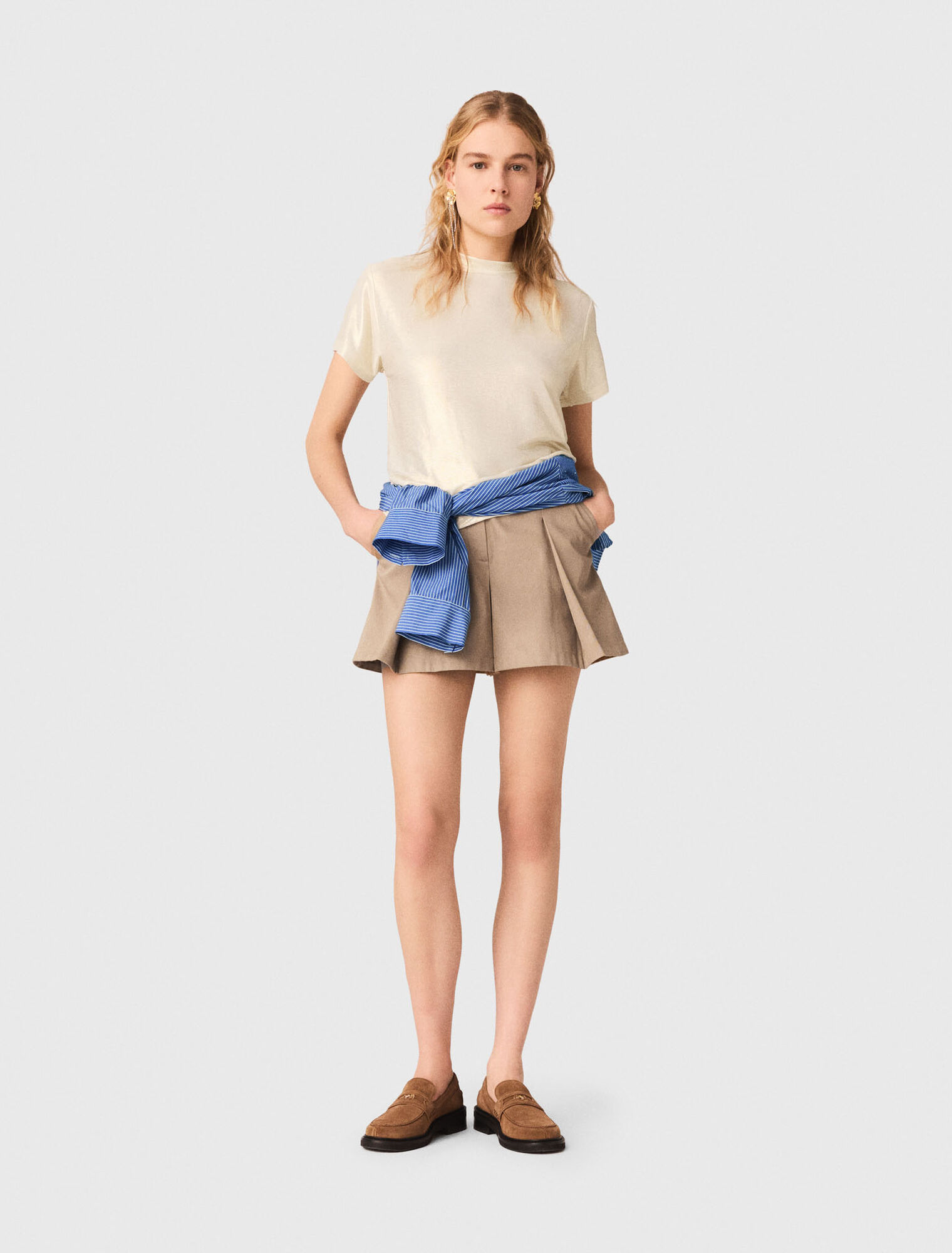 Tee-shirt lam&eacute;