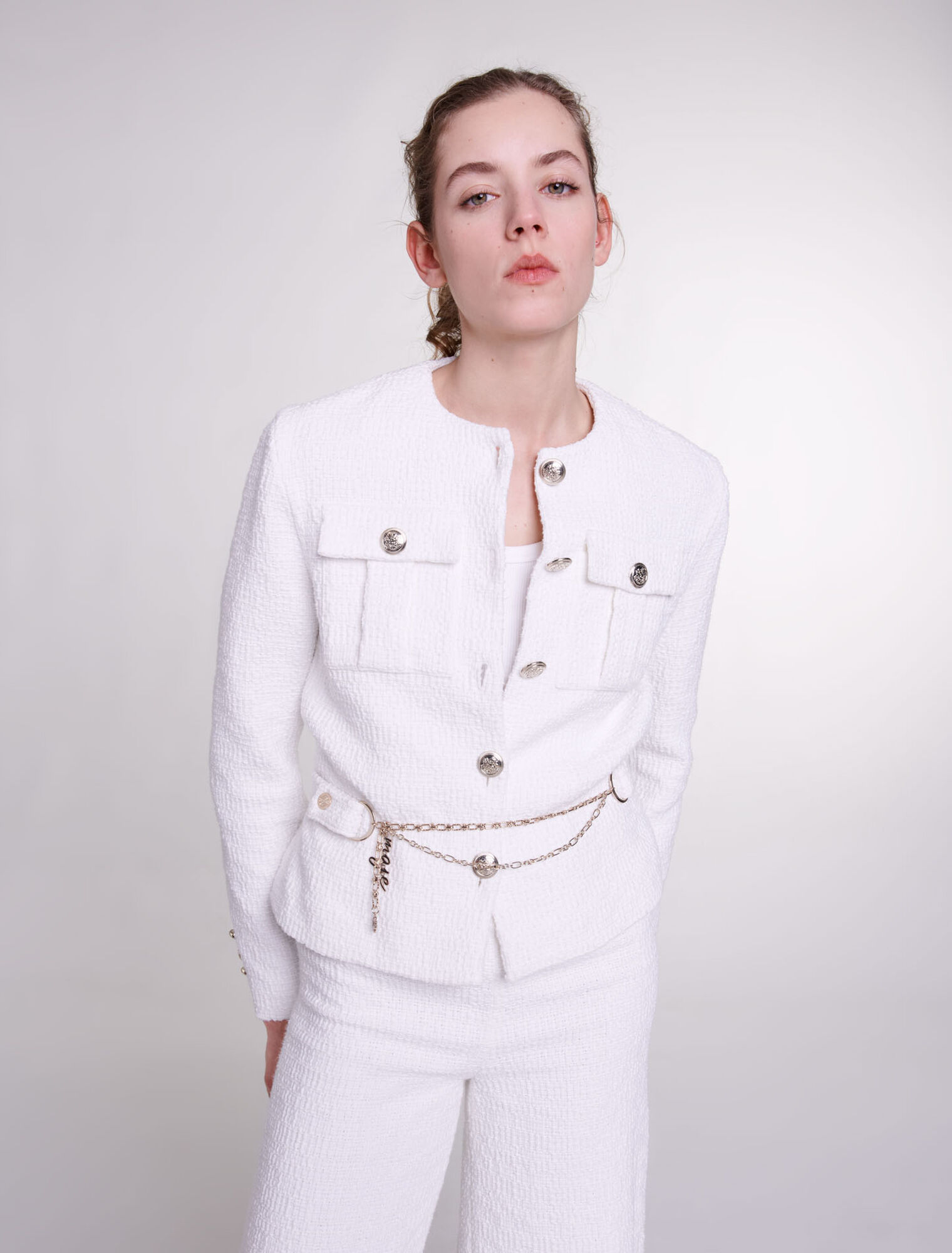 Veste en tweed