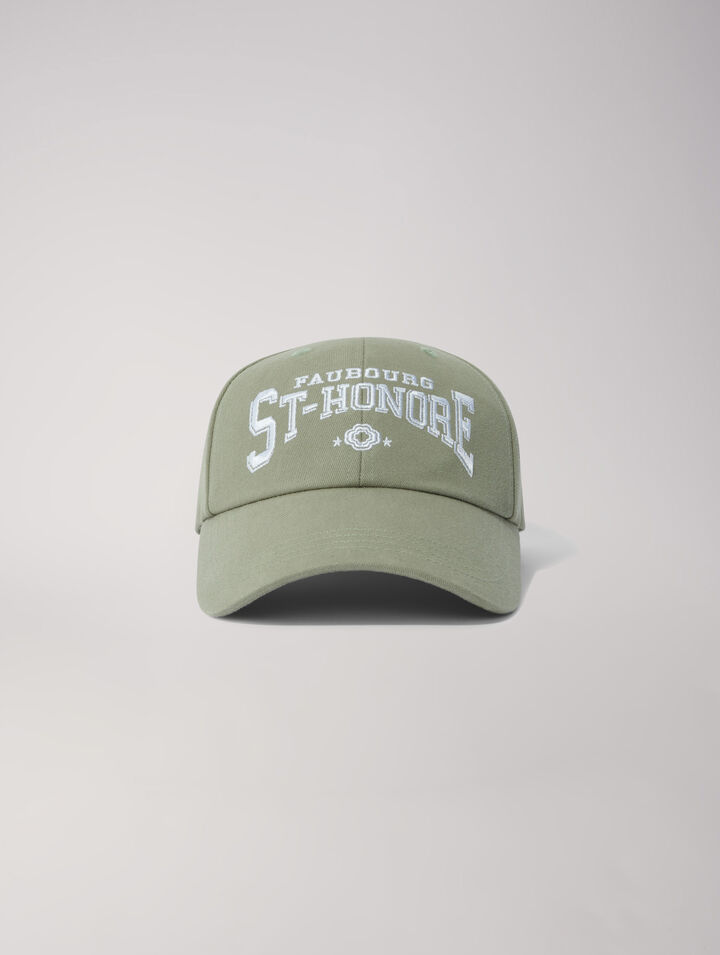 Casquette en coton Saint Honoré