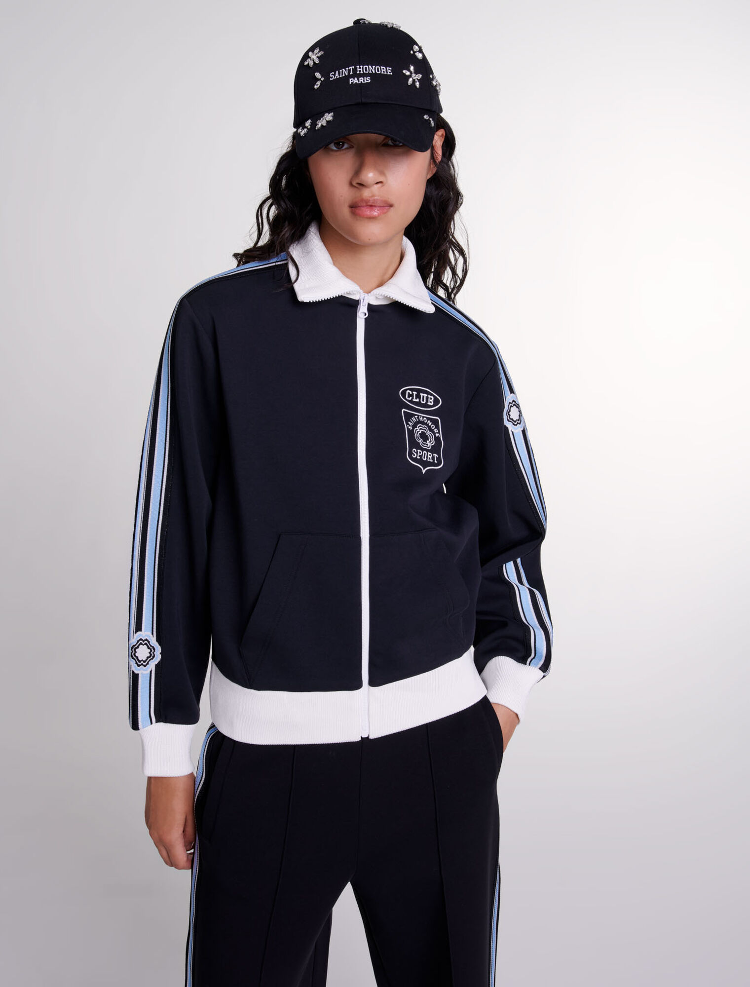 Sweatshirt zippé