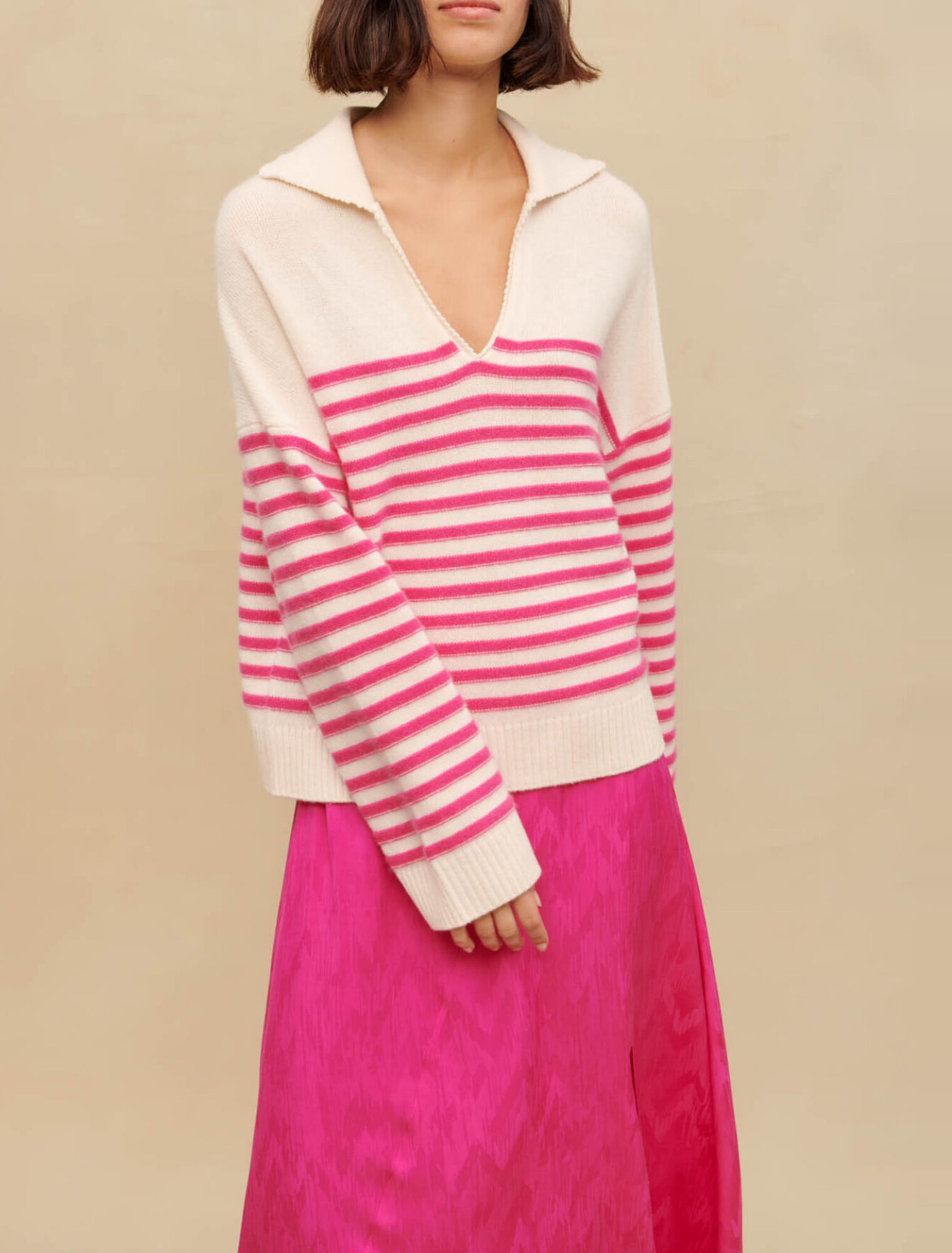 Pull marinière à rayures