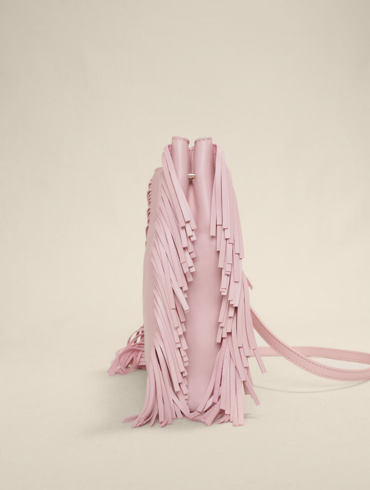 Sac M en cuir embossé lézard