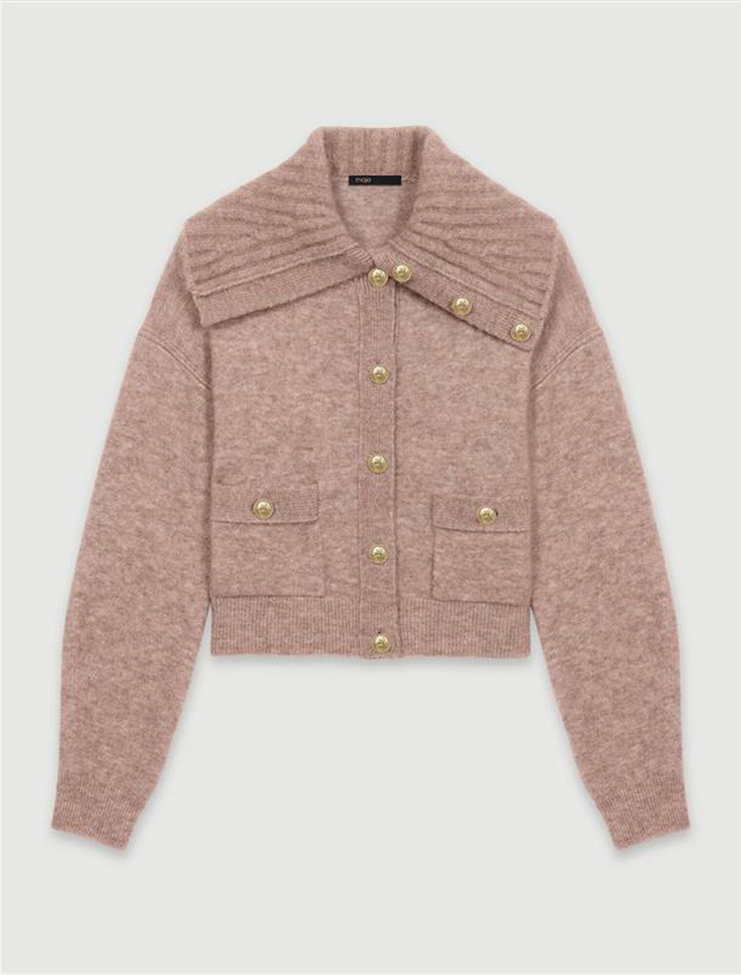 Cardigan en laine mélangée