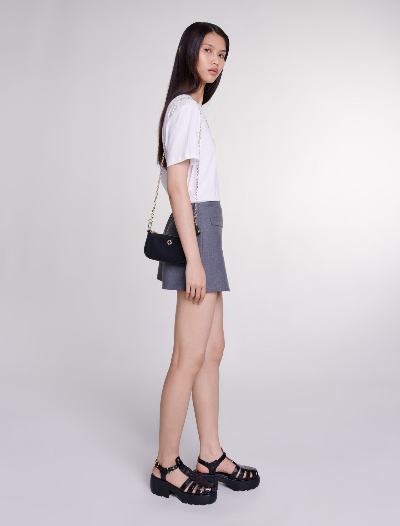 Jupe short portefeuille