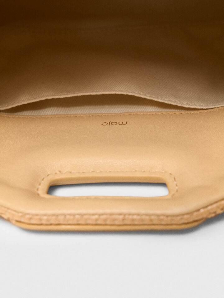 Sac Miss M mini effet raphia