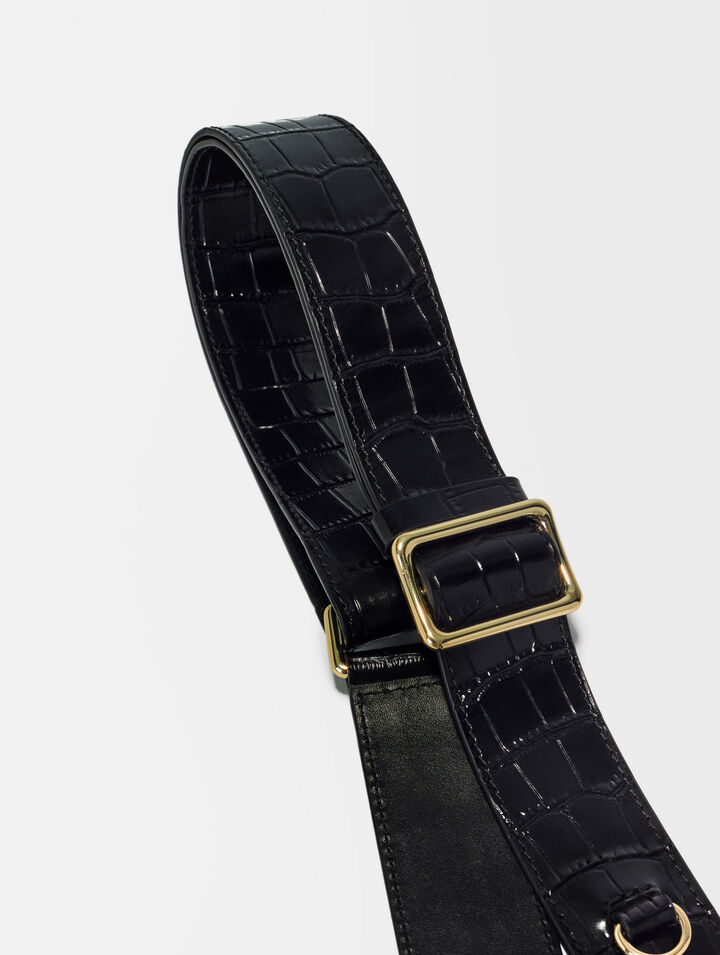 Bandoulière en cuir
