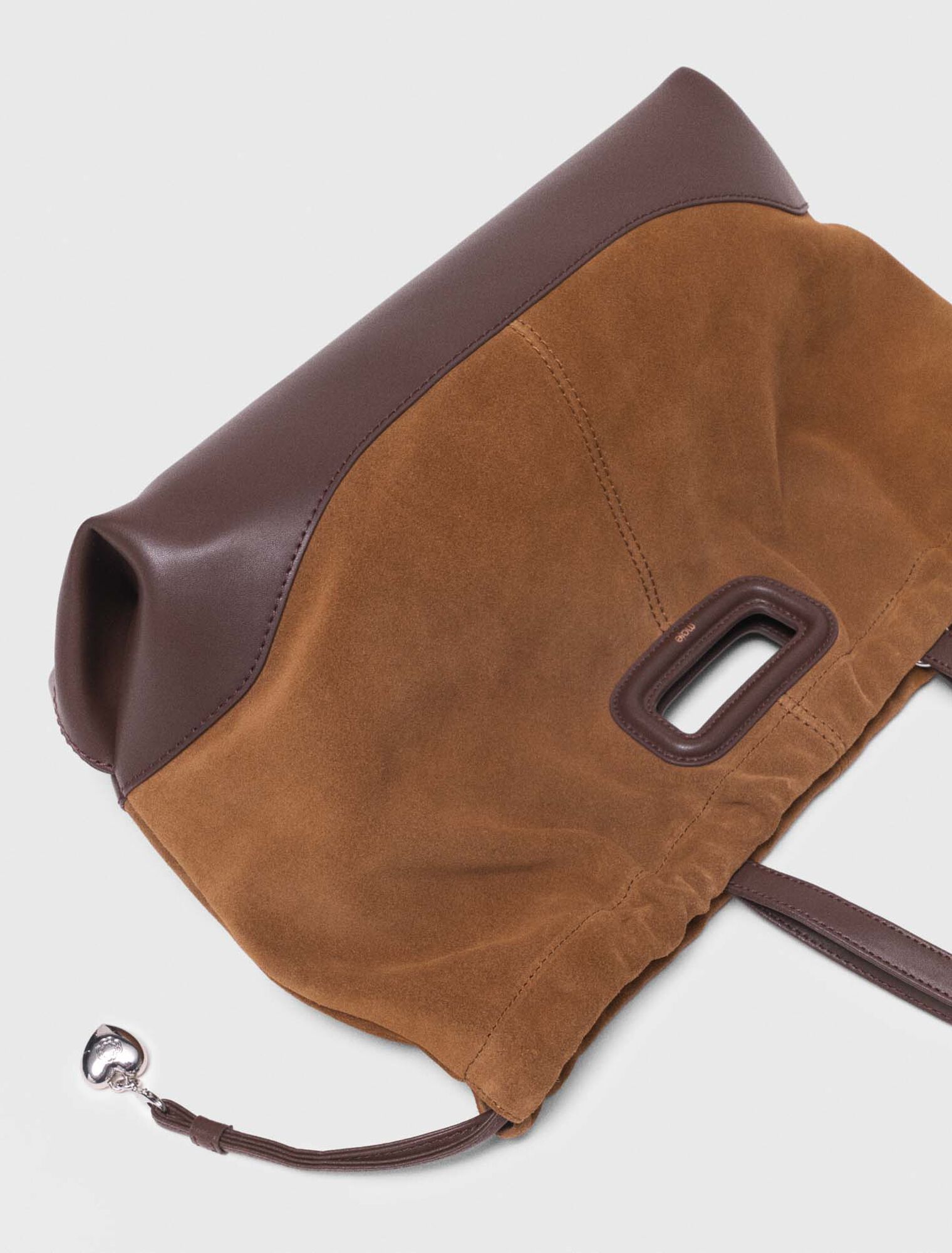 Sac M Tote en mix cuir/suède
