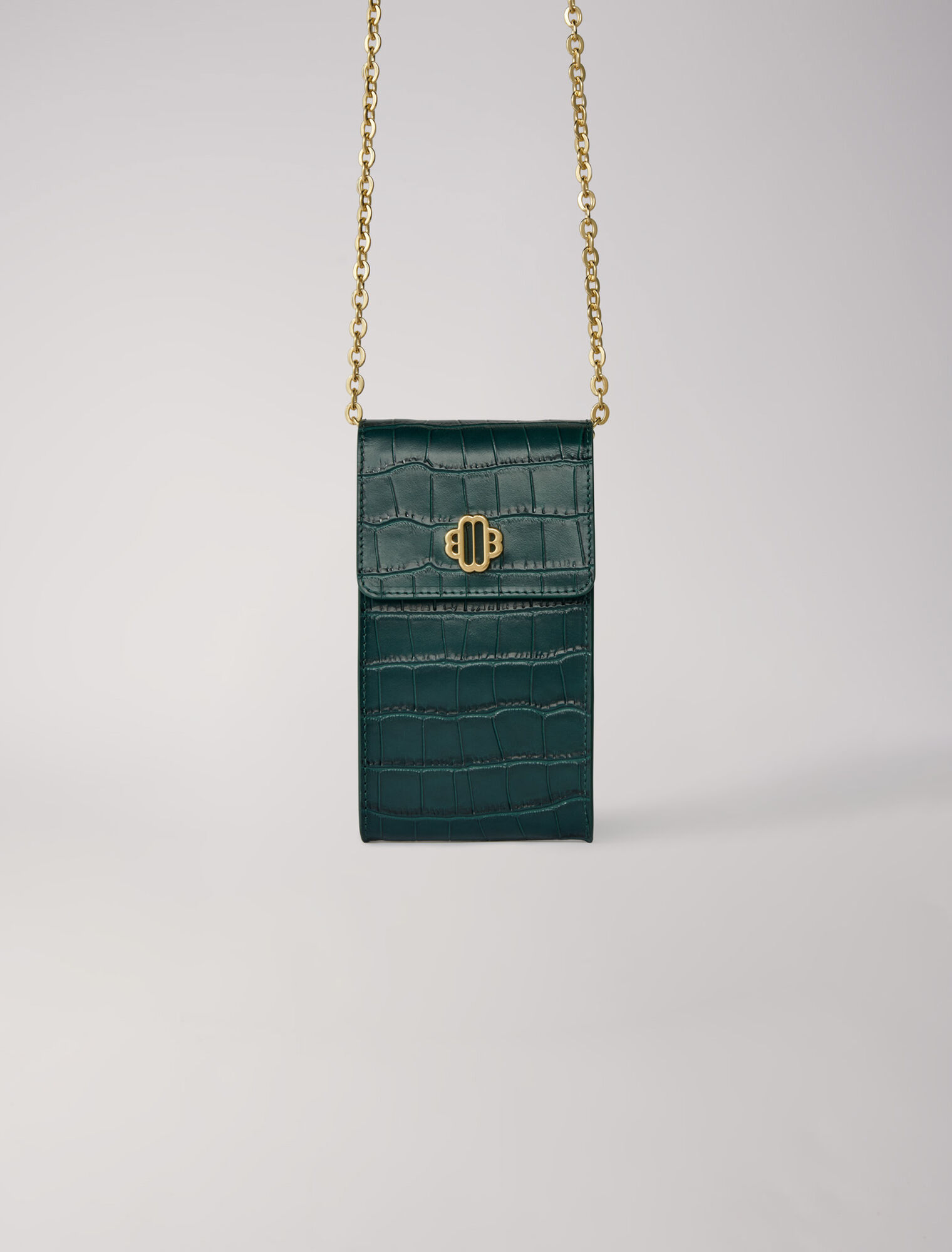 Pochette de téléphone en cuir
