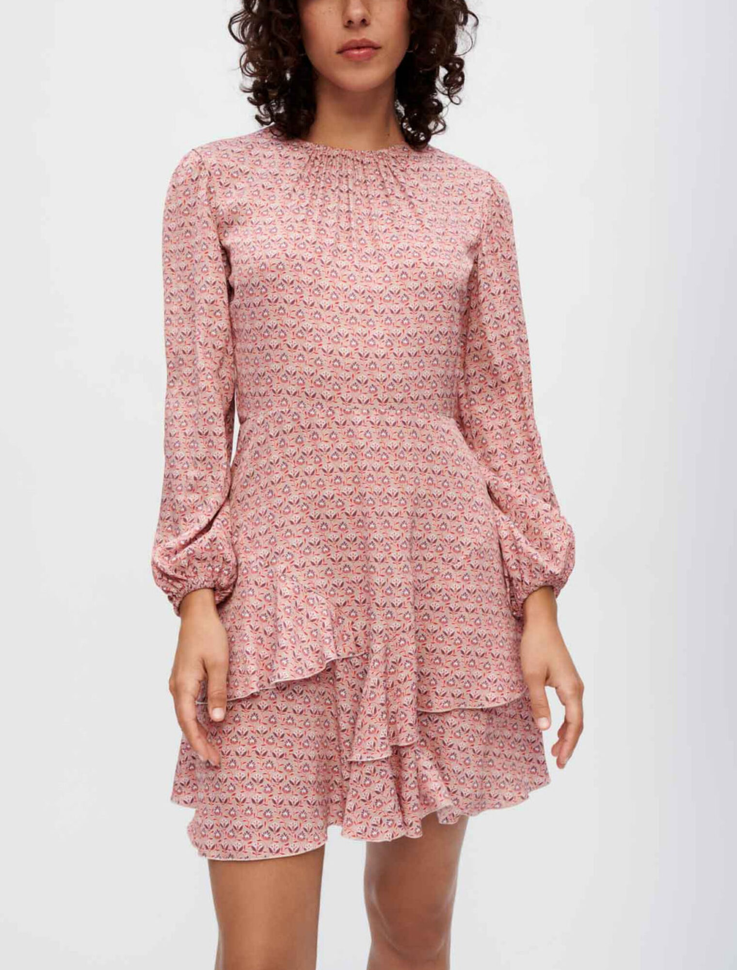 Robe en viscose imprimée