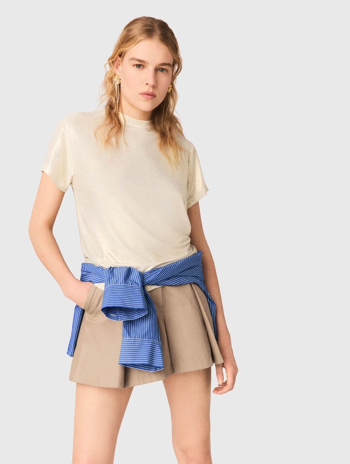 Tee-shirt lam&eacute;