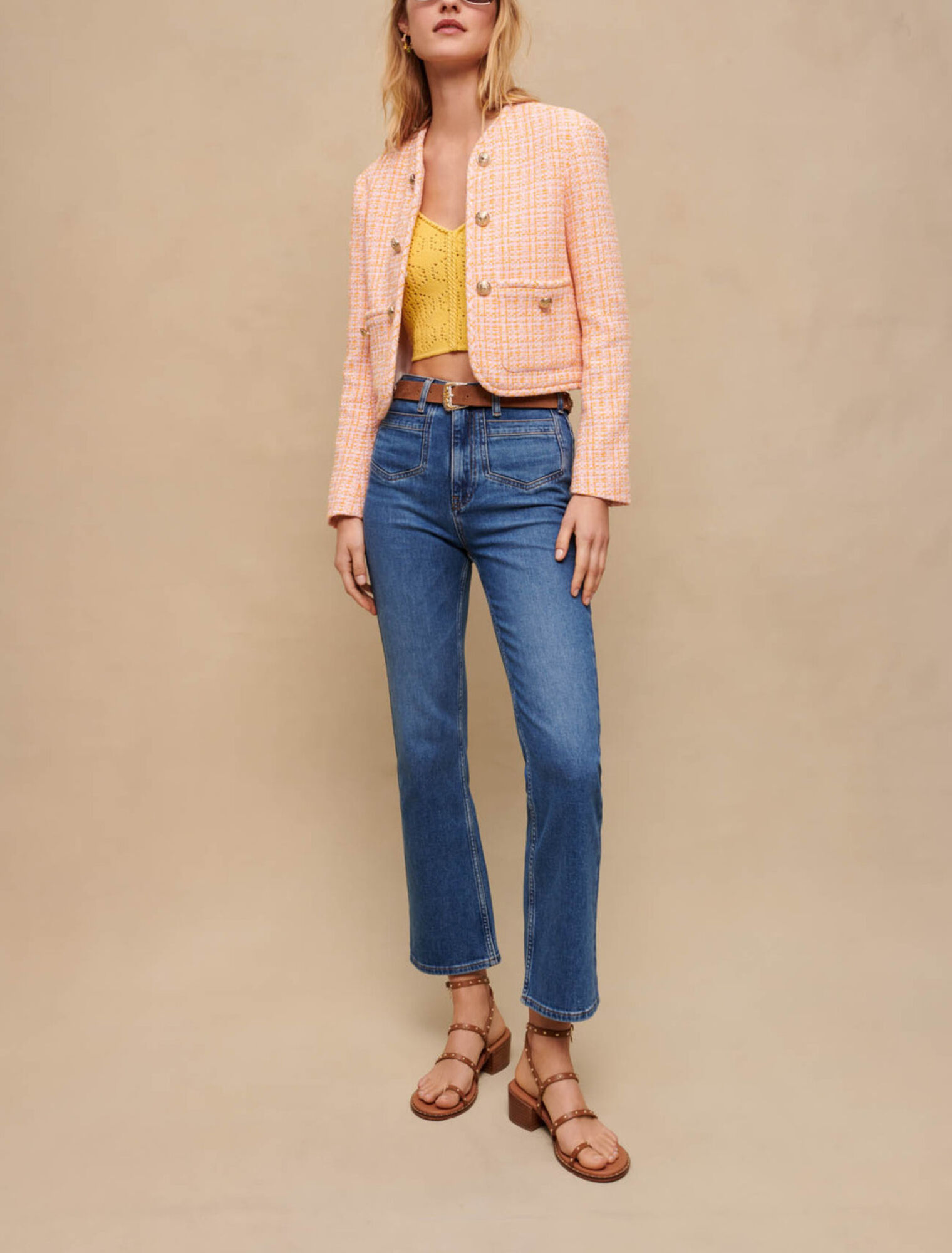 Veste en tweed