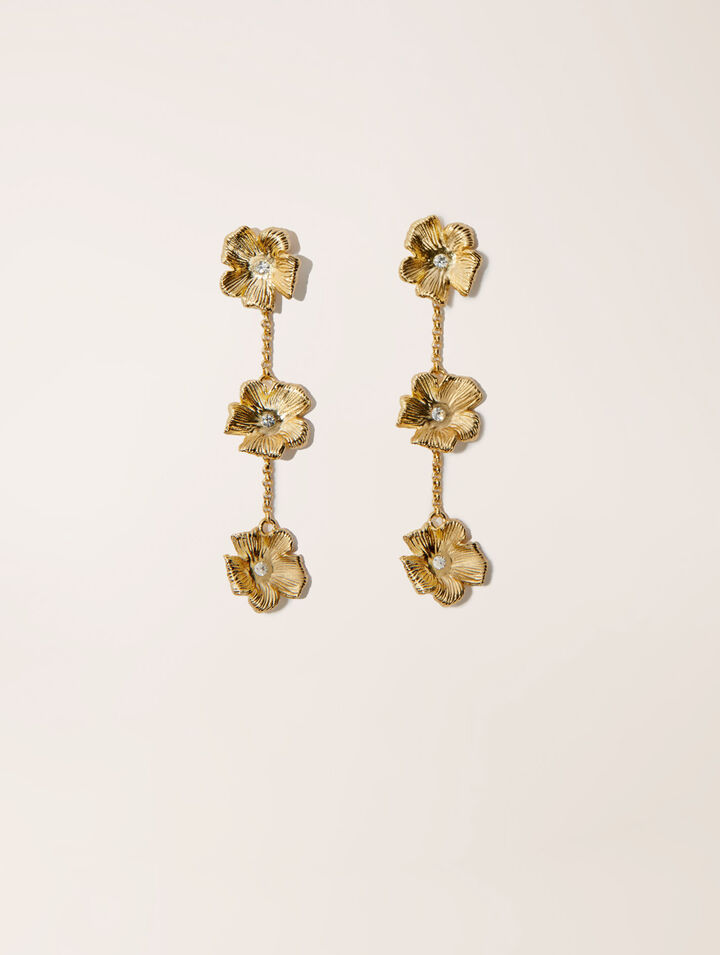 Boucles d'oreilles fleurs