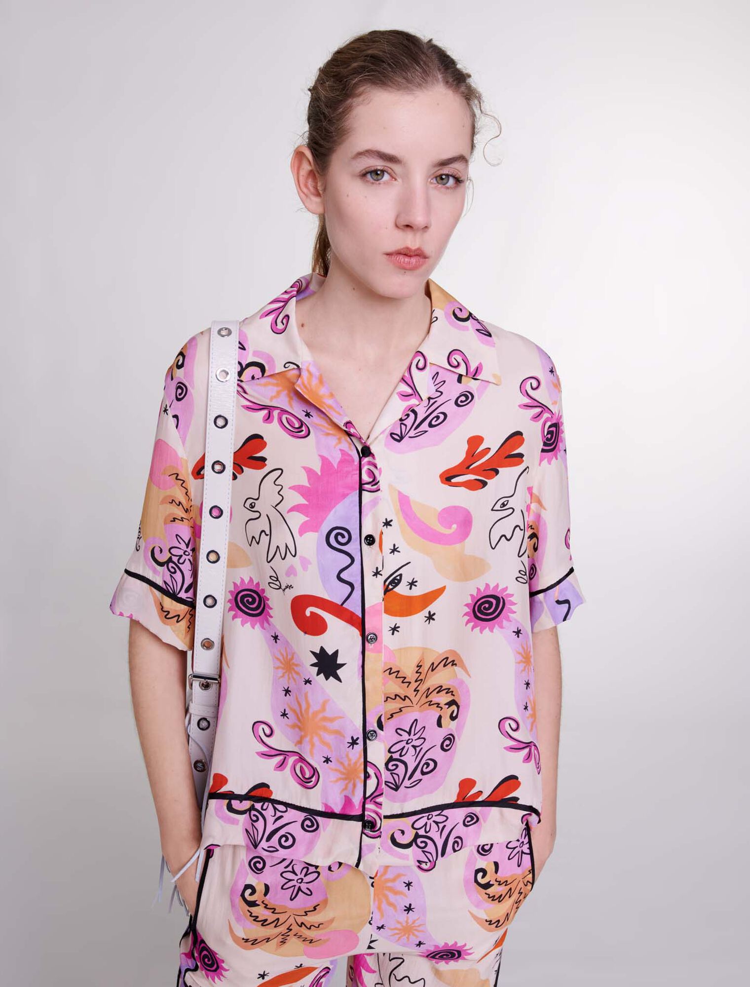 Chemise en soie