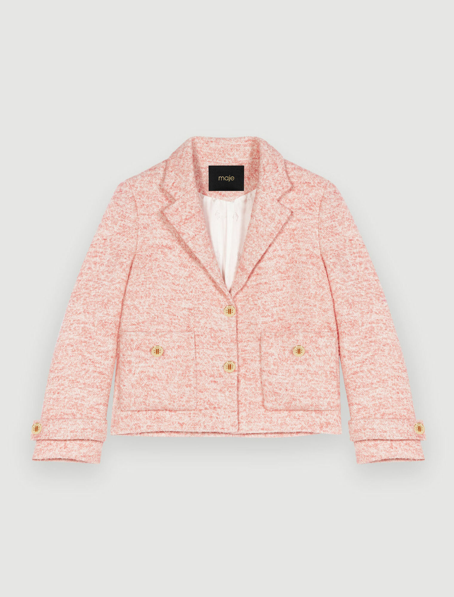 Veste de tailleur rose