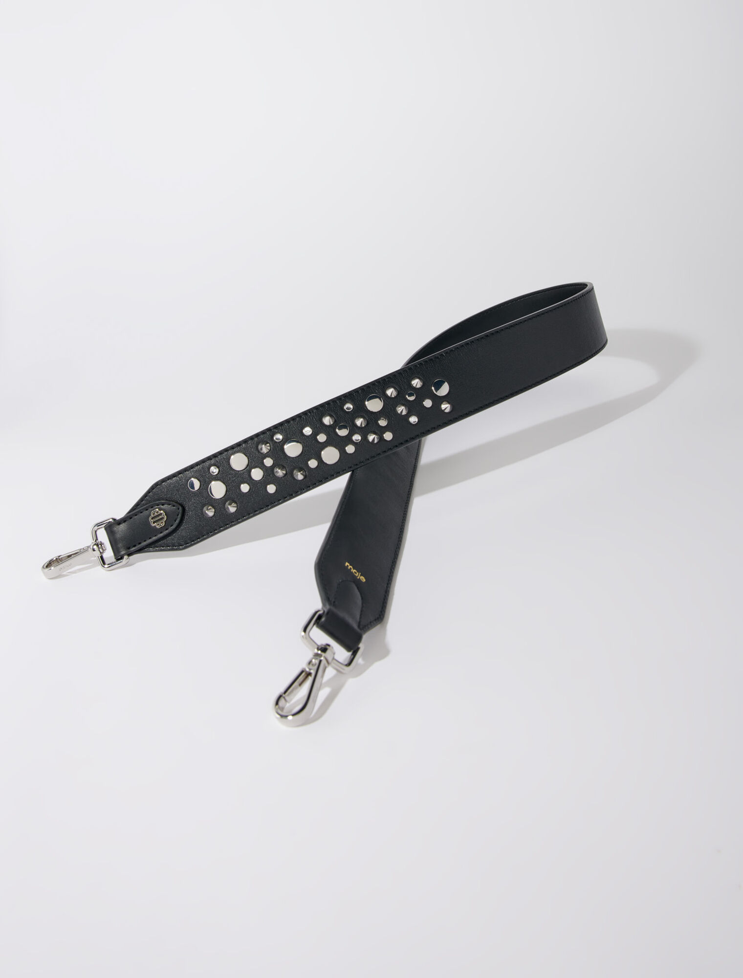 Bandoulière en cuir et studs