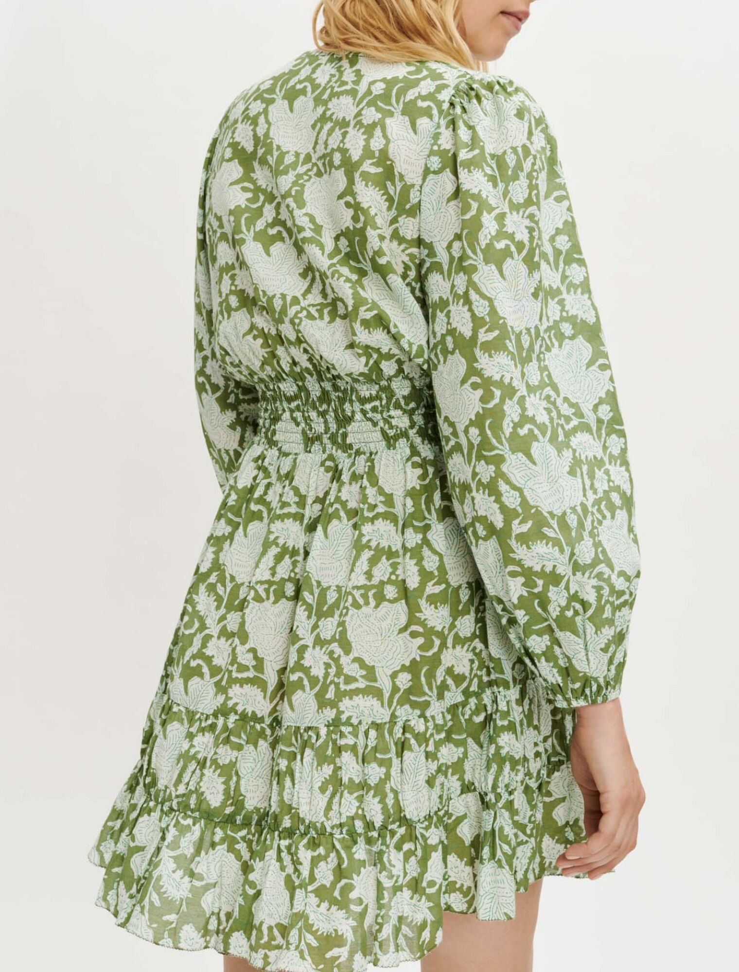 Robe courte imprimée