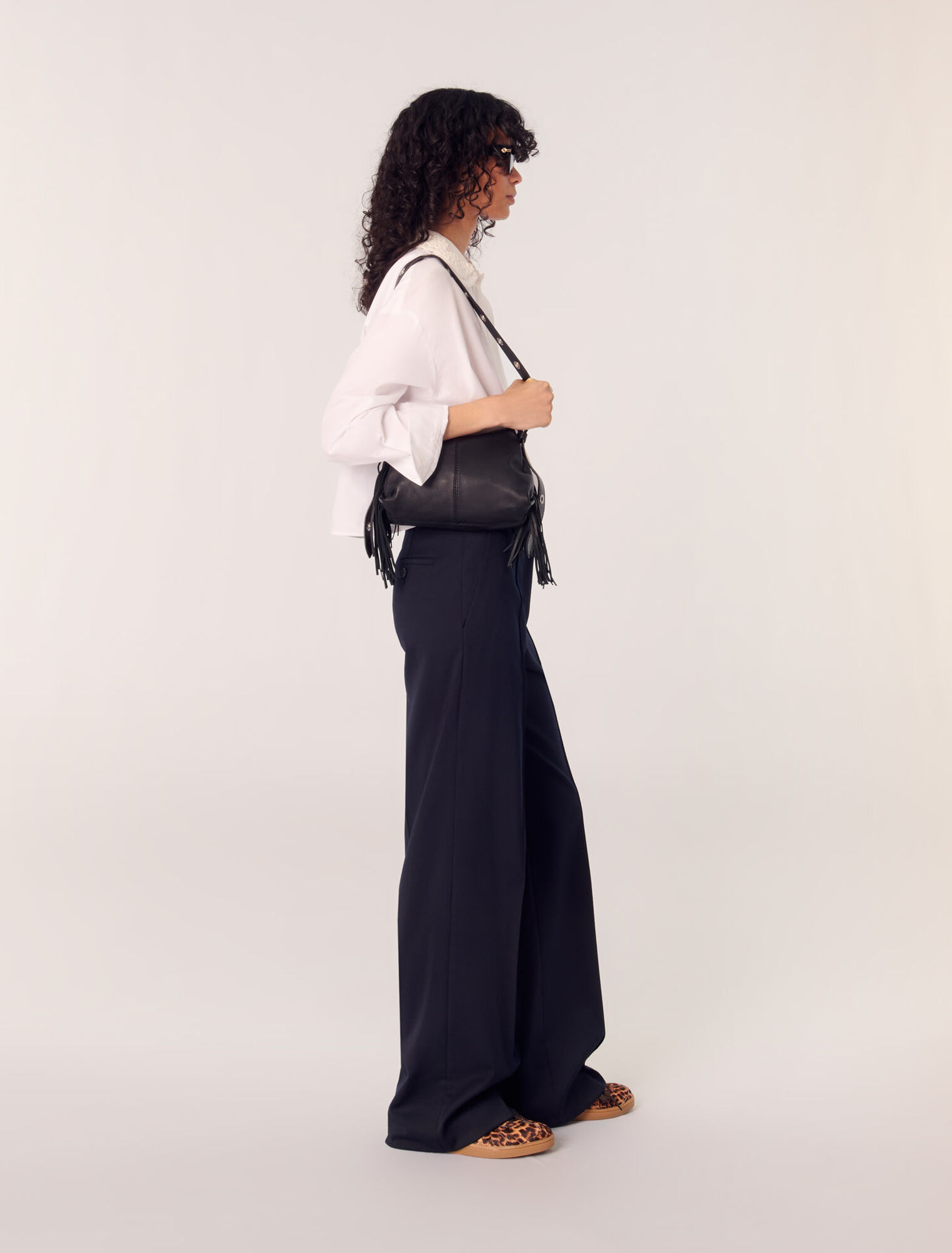 Sac Miss M mini en cuir lisse