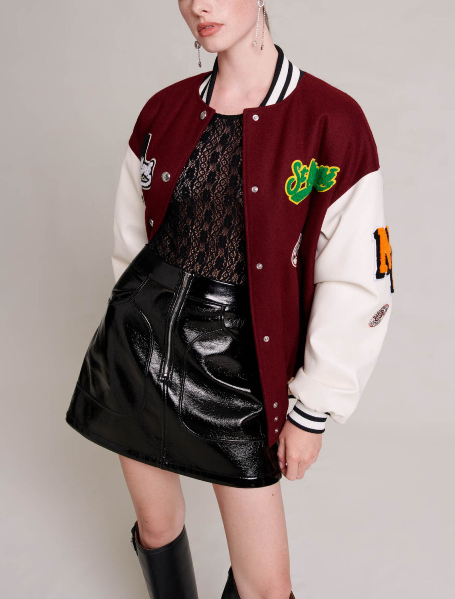 Blouson à écussons