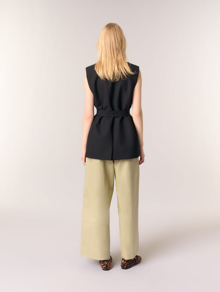 Veste de tailleur longue