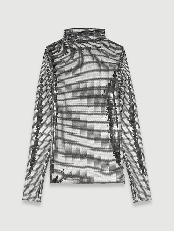 Haut à paillettes